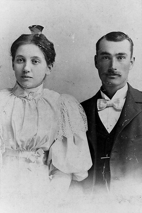 Lillian Elmira Hook Tuttle and Charles Edward Tuttle
