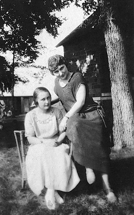 Xaina Muriel and Mildred Irene Tuttle