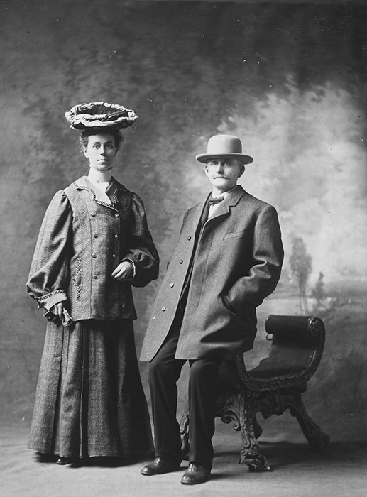 James Elmer Clemons and Mary Catherine Norman, 1905